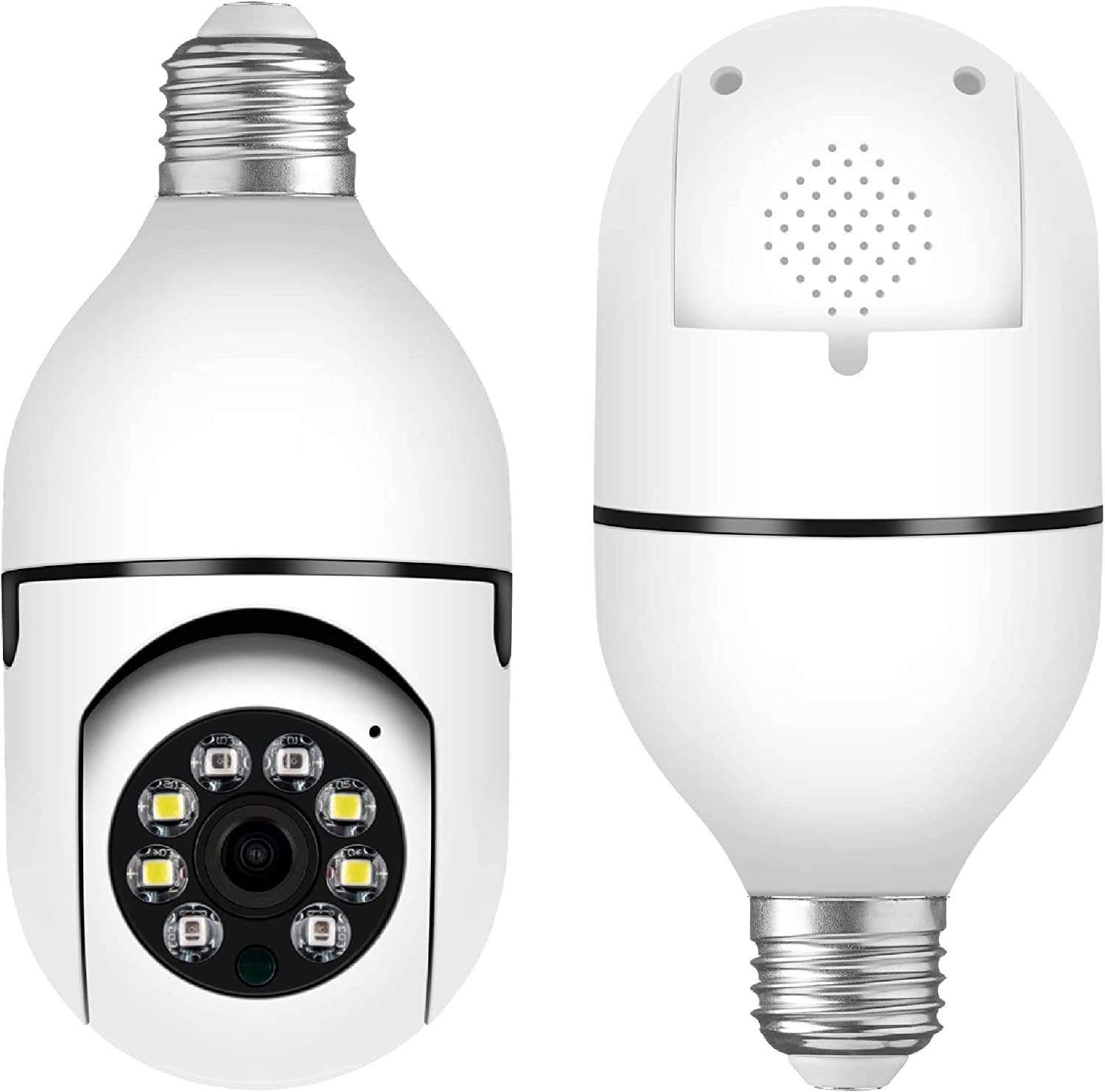 Light Bulb 1080P Night Vision Wi-Fi Camera Landing Page Service